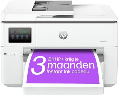 HP OfficeJet Pro 9730e A3-Multifunktionsdrucker, Drucken bis A3, Scannen, Kopieren, 6 Monate gratis drucken Instant Ink inklusive, WLAN, LAN