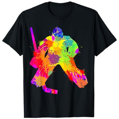 Eishockey Torwart Jungen Kinder T-Shirt