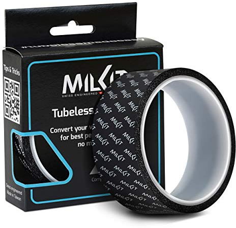 milKit - Tubeless Felgenband für Rennrad, MTB, Gravel - Rim Tape 28 Zoll - 10 Meter (25 mm)