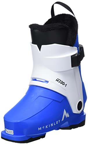 McKINLEY Jungen Unisex Kinder Mj30 Skischuhe, Blue/White, 17 EU