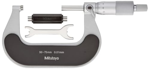 MITUTOYO 102-301 Bügelmessschraube Werkszertifikat DIN 863/1 Messbereich 0-25 mm