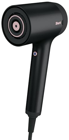 Shark STYLE iQ Ionischer Haartrockner & Styler, 1600W, Schwarz | Schnelltrocknender Föhn ohne Hitzeschäden, Trocknen und Stylen der Haare in einem Schritt mit dem 2-in-1-Konzentrator