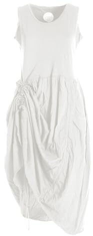 Vishes - Alternative Bekleidung - verstellbares Damen Kleid lang kurzes Sommerkleid Damen Kleider