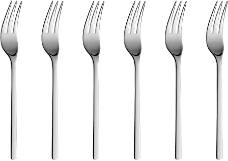 Gerlach Modern Kuchengabel Set Für 6 Personen Spülmaschinenfest Kleine Gabeln Dessertbesteck Essbesteck Aus Edelstahl Elegantes Besteck Tafelbesteck Rostfrei 6 Stk