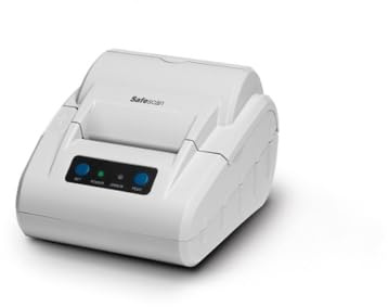 Safescan TP-230 Thermodrucker (grau) zum Ausdrucken der Zählergebnisse Geldzählmaschinen - Banknotenzählern - Münzzählern - Münzsortierern - Geldwaagen