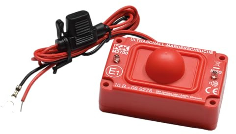 K&K M2700 - Das PERFEKTE Marderabwehrgerät: Marderabwehr Ultraschall wasserdicht, 360°-Abwehrradius