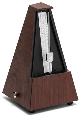 TIGER MET21-WD Metronom in Pyramidenform - Holz