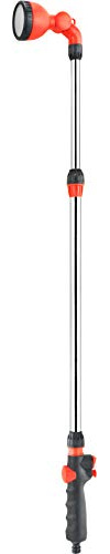 Cornat Gießstab mit Teleskop-Funktion - 49 - 91,5 cm Stiel - Mit verstellbarem Strahl & regulierbarem Wasserfluss - Für sämtliche Stecksysteme / Stabbrause / Bewässerungsstab / FLOR89756