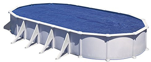 Gre CPROV810 - Blauer Sommerbezug für Ovalpools von 810 x 470 cm