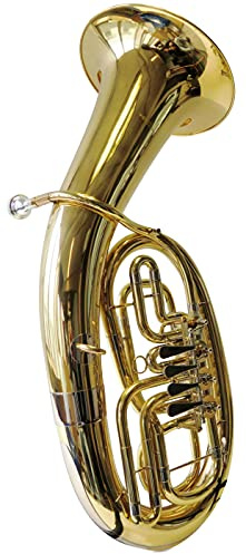Symphonie Westerwald Kaiserbariton/Bariton, Gold/Silber, 4 Ventile, Minibalgelenk, inkl. Luxus-Gig-Bag, Neu