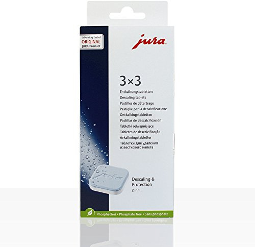 2x JURA Entkalkungstabletten, Packung à 3 x 3 Stück