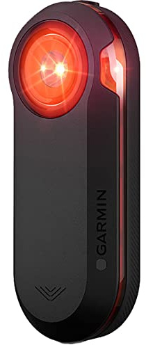 Garmin Varia RTL 516 – STVZO zugelassenes Rücklicht mit Radar-Technologie für die Erkennung herannahender Fahrzeuge bis zu 140 m, Warnung auf Garmin Radcomputern, 16 Sunden Akkulaufzeit