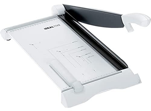 Schneidemaschine IDEAL 1142, 15 Blatt, Formate bis DIN A3, Made in Germany | Hebelschneider für Papier, Fotos, Etiketten, Visitenkarten, ideal f. Hobby und Projekte, präzise Schnitte, 430mm Schnittlänge