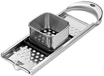 GEFU Spätzlehobel TRADIZIONE Edelstahl | Hobel für kurze Spätzle/Knöpfle | Mit poliertem Teigschieber & ergonomischem Griff | Spülmaschinengeeignet