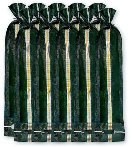 Folienkönig® 10 Stück Sandsäcke, Sandsäcke geignet für Hochwasserschutz, 5 Jahre UV-beständig, zum befüllen, mit Zugband, Griff und Tragelaschen, Größe: 25 x100cm