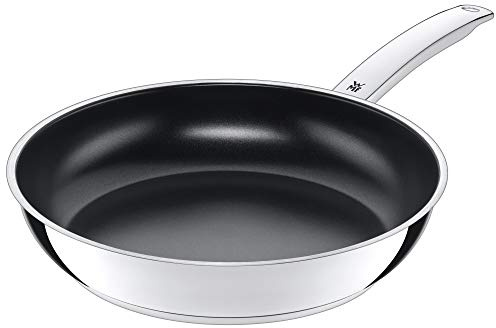 WMF Durado Bratpfanne 28 cm, Edelstahlpfanne Induktion Antihaftbeschichtet,für alle Herdarten geeignet, energiesparend, Keramikbeschichtung, backofenfest bis 260 Grad