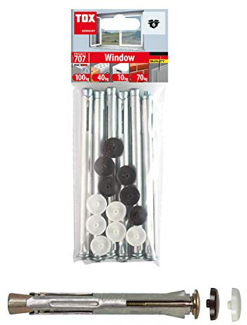 TOX Metall-Rahmendübel Window 10 x 182 mm, 6 Stück, 027601171