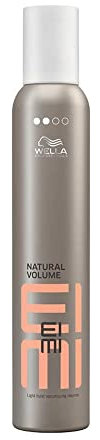 Wella Eimi Natural Volume – Schaumfestiger für besonders natürliches Volumen – Haarschaum mit flexiblem Halt ohne zu verkleben
