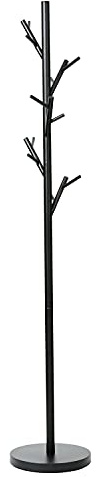 LOVE IT STORE IT - Loft - Garderobenständer aus Metall - Moderne Garderobe für Flur, Schlafzimmer, Büro - 170 cm hoch, stabil - Matt schwarz