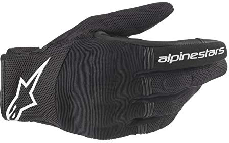 Motorradhandschuhe Alpinestars Copper Gloves Black White, Black/White, L