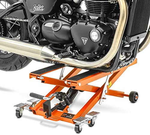 ConStands - Motorrad Hebebühne Hydraulisch XL 500kg Orange