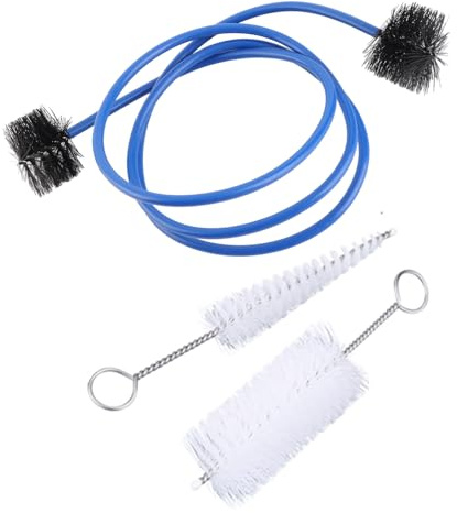 KooingTech Trompeten Rreinigungsset, Trompete Reinigung Pflege Kit, Trompete Mundstück Bürste Bürstenventilbürste Musikinstrument Pflege Zubehör