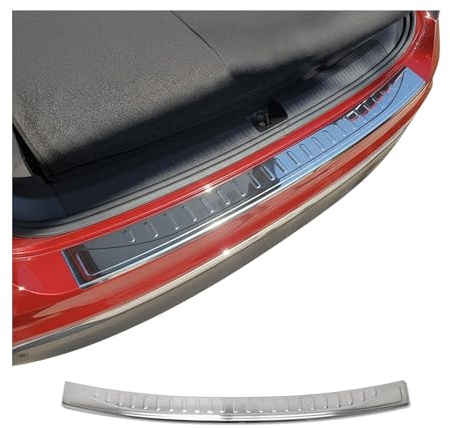 OMAC Ladekantenschutz Stoßstangenschutz für VW Tiguan II/Allspace 2016-2023 – Edelstahl Chrom