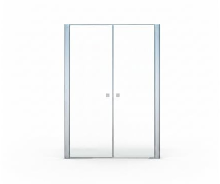 Glaszentrum Hagen - 6 mm | 120x195cm Nischen- | Pendeltür | Duchtür | Nischentür | Duschwand | Dusche | Nischendusche | ESG-Klarglas