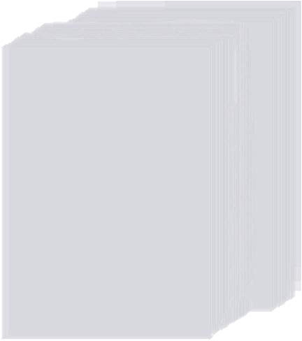 50 Blatt A4 Pergamentpapier durchsichtiges Transparentpapier für Tintenstrahldrucker, Unterzeichnung, Architektur, Zeichnen, Grafikdesign