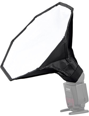 Oktagon-Softbox 30cm für Systemblitze Faltbarer Lichtformer Diffusor mit Tasche für weiches Portraitlicht