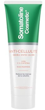 Somatoline Cosmetic Anti-Cellulite-Creme mit Wärmeeffekt, 250 ml | Anti-Cellulite Straffend Somatoline mit 5% Koffein und Wärmeeffekt zur Verbesserung des Aussehens von Orangenhaut.