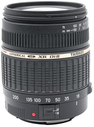 Tamron AF 18-200mm F/3.5-6.3 XR Di II LD Aspherical (IF) Macro digitales Objektiv (62mm Filtergewinde) für Canon