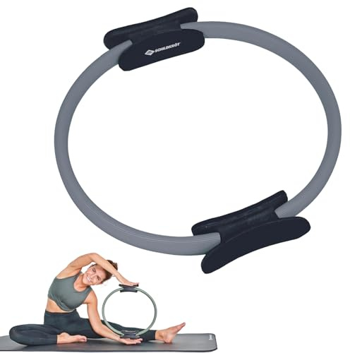 Schildkröt Pilates Ring, Fitness-Ring, Trainingsgerät für Core-Training, Durchmesser 37cm