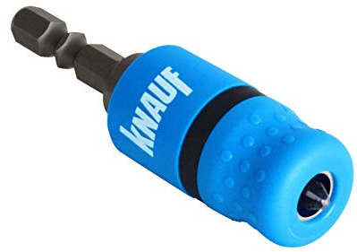 Knauf Schraubvorsatz mit Bit-Halter für Akku-Schrauber und Hand-Bohrmaschinen – Trockenbau-Bit Aufsatz zum Versenken von Schnellbau-Schrauben in Gipsplatten, 1 Stück