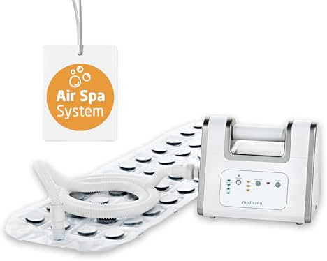 Medisana BBS Luftsprudelbad, Sprudelmatte Badewanne, Whirlpool Matte für die Badewanne, inkl. Aromaspender, 3 Intensitätsstufen, Spa für Zuhause, Wellness Badewannenzubehör