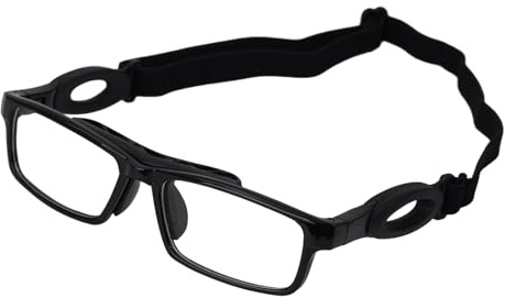 Andux Schutzbrille für Basketball-Fußball-Sportarten LQYJ-05 (Schwarz)