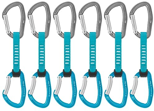 PETZL - Expresset DJINN AXESS 6-Pack - Unisex, Türkis, 12 cm