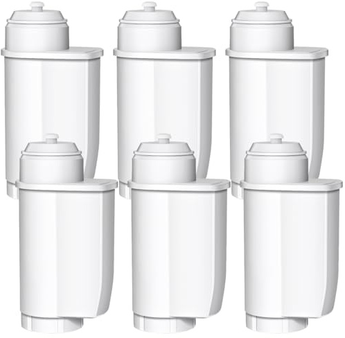 Mutital 6er-Pack Wasserfilter Ersatz fur Siemens® EQ Series, EQ3/EQ6/EQ9, EQ500, S700, 3200 Wasserfilter Kaffeevollautomat Kompatibel mit Bosch® TCZ7003, TCZ7033, für Brita® Intenza 57549 (6)