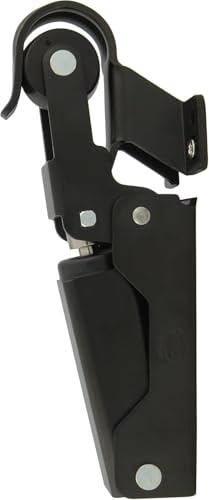 Amig - Türschließer - Hydraulisch - Aluminium - 108 x 32 mm - Für Türbremse, Türstopper oder Türdämpfer - Schwarz - Max. 40 kg