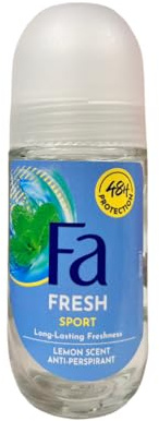 FA Deo Roll-on Sport Belebend-frischer Duft 48h, 6er Pack (6 x 50 ml)