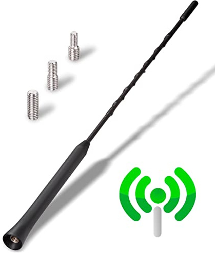 YIEHO Autoantenne 28cm - Universal Kfz Autoradio Antenne für alle Modelle - Dachantenne Auto mit hochwertigem DAB FM Empfang