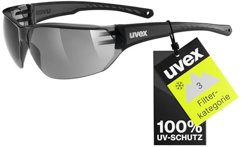 uvex sportstyle 204 - Sportbrille für Damen und Herren - 100% UVA-, B, C Schutz - druckfreier Sitz & perfekter Halt