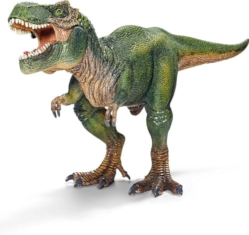 Schleich Dinosaurs | Tyrannosaurus Rex 14525 | ab 3 Jahre | 28 x 10 x 14 cm | detailgetreuer Dino mit beweglichem Kiefer | tolles Geschenk für Mädchen und Jungen