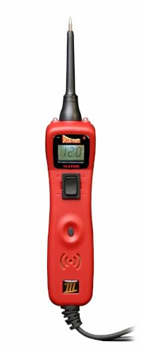 Power Probe 3 Stromsonde Automotive Electrical Circuit Tester Car Tool Automechaniker Werkstatt 12-24V Digitalmultimeter Aktiviert Komponenten durch die Bereitstellung von Strom und Masse PP3CSRED
