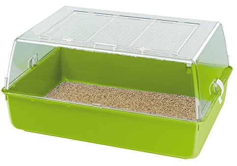 Ferplast Hamsterkäfig, Mäusekäfig MINI DUNA MULTY und Kleintiere, aus Kunstoff, 55 x 39 x h 27 cm