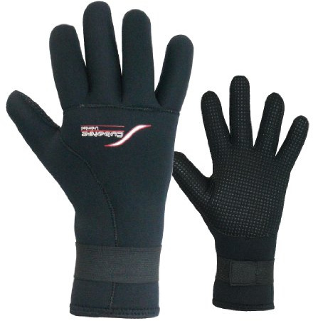 Scubatec Neoprenhandschuhe 5mm Herren Damen – Warme Tauchhandschuhe mit gummierter Innenhand & Klettverschluss – Neopren Handschuhe für Tauchen, Schnorcheln, SUP, Kajak, Surfen, M / 8