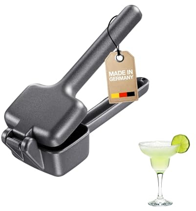 Westmark Eiscrusher Cuby Black Edition – Manueller Crushed Ice Maker für Eiswürfel, Slushy & Cocktails – Anthrazit