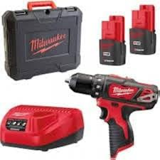 Milwaukee Akku-Bohrschrauber Promotion M12BDD-152C 2x 12 V / 1,5 Ah Li-Ion, 1 Stück, 4933451460