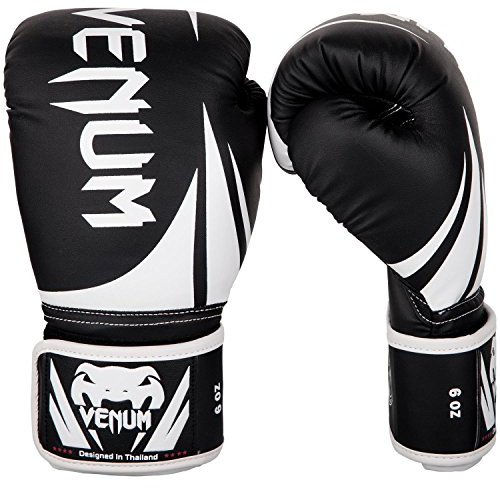 Venum Challenger 2.0 Kinder Boxhandschuhe - Schwarz/Weiß - 4 Oz