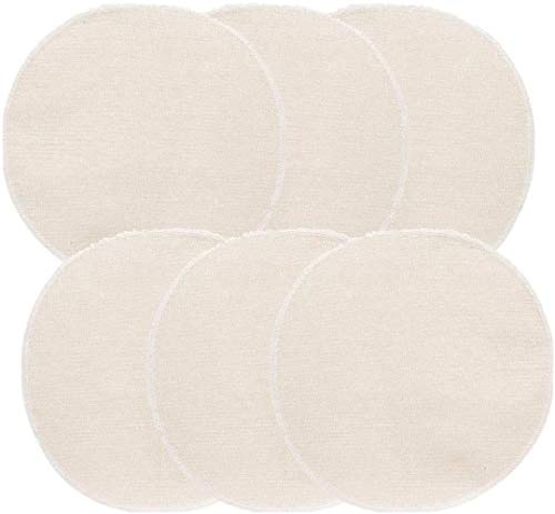 VICMAT 10 Stück Bambusdämpfer Matte Dampfgarer Tuch Baumwolle, Gedämpfte Matte Küche Dampftuch Passiertuch für Reis Dim Sum Gemüse Fisch und Fleisch Gebäck Ø 30 cm